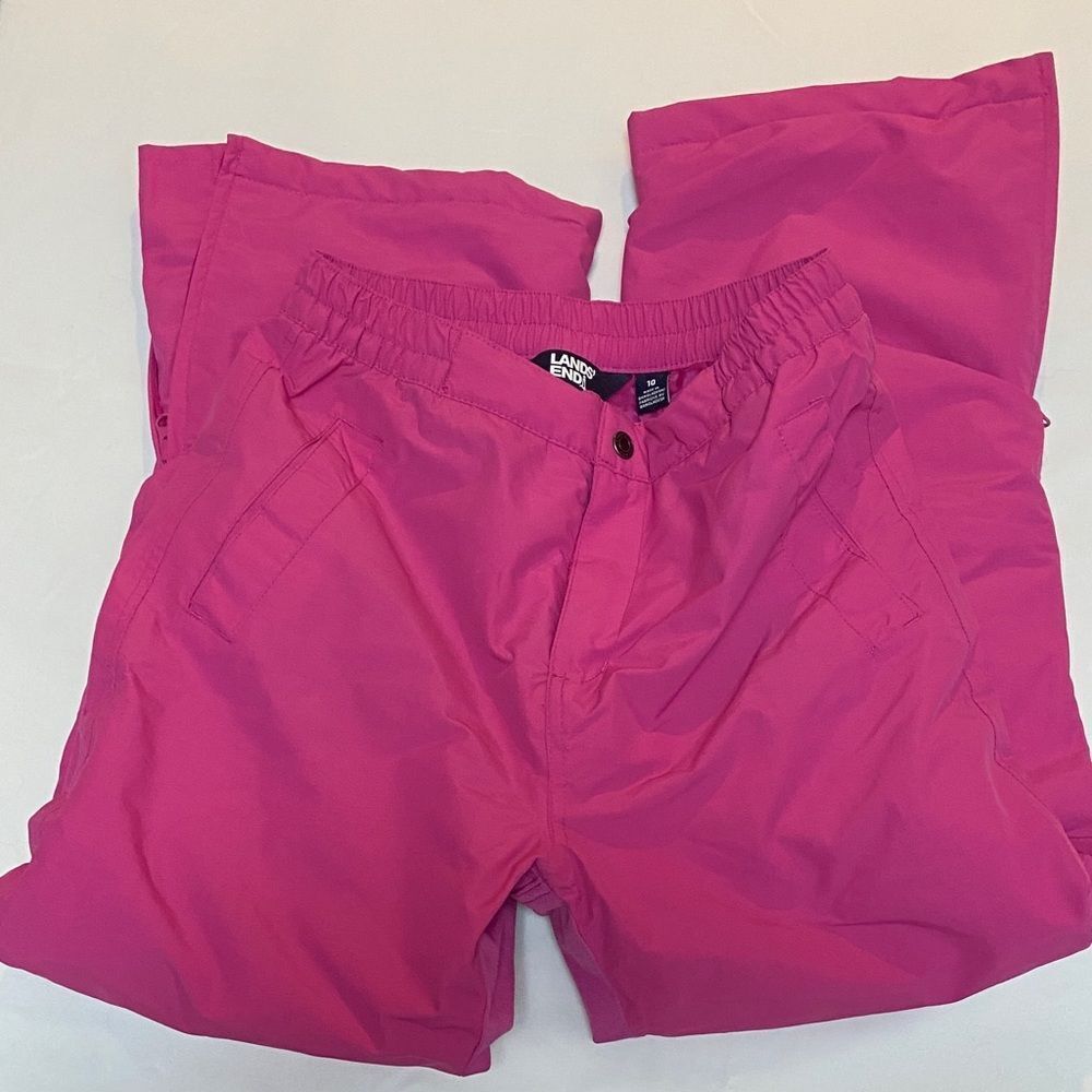 Lands' End Grow-A-Longs Kids’ Snow Ski Pants